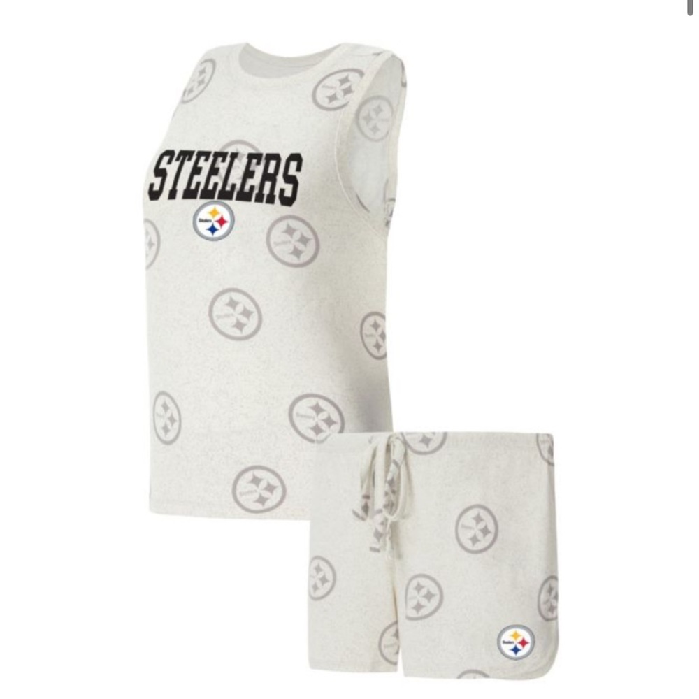 Pittsburgh Steelers Women's Agenda Tank & Short Set